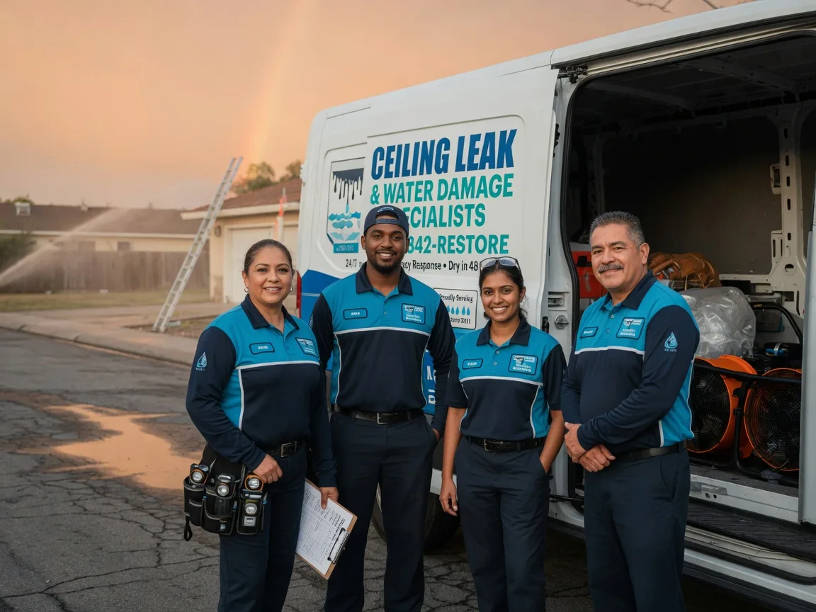 Ceiling Leak Cleanup company in Los Indios, TX