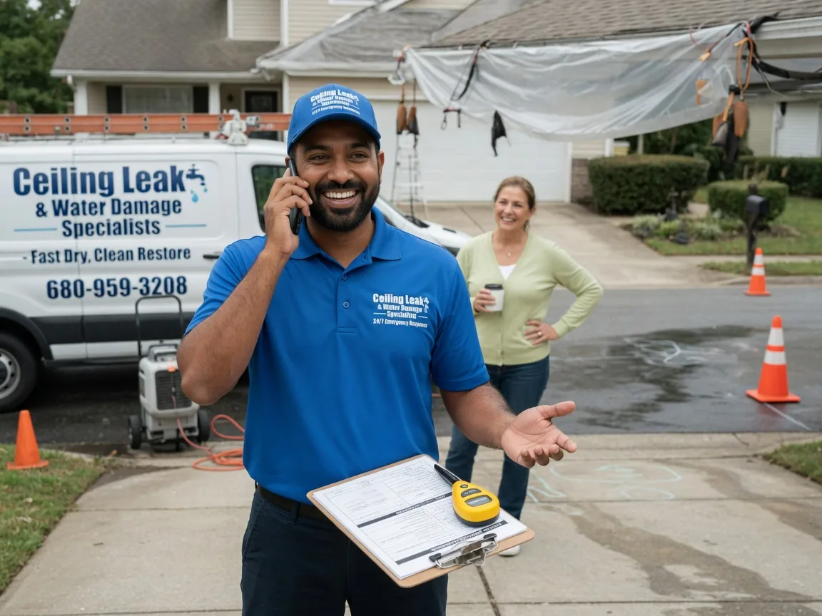 Ceiling Leak Cleanup Los Indios, TX FAQs
